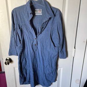 Just a Cheap Shirt (JACHS NY) Denim Shirt Dress